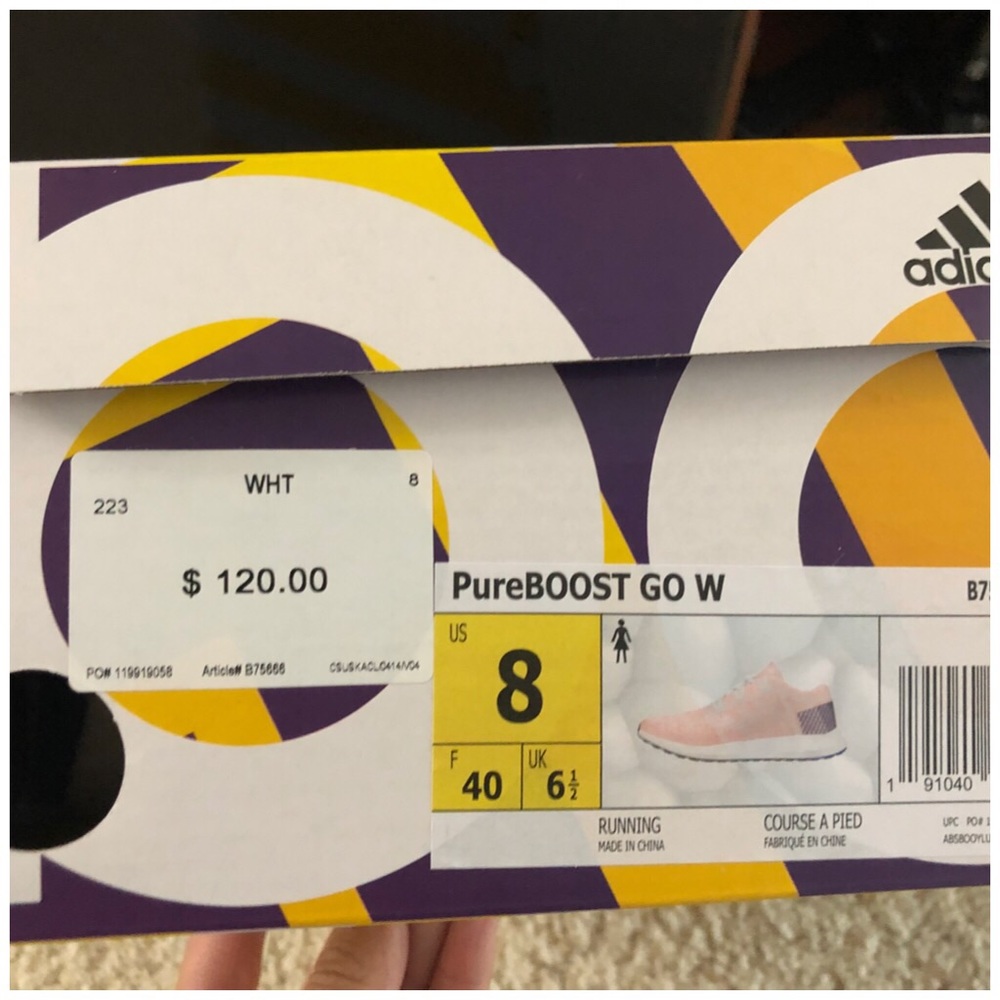 Adidas PureBOOST GO Sneakers from Finish Line nwt - Picture 8 of 8